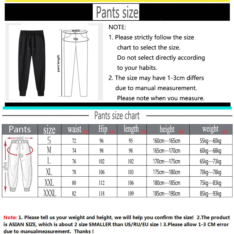 Jogging Sweatpants Breathable