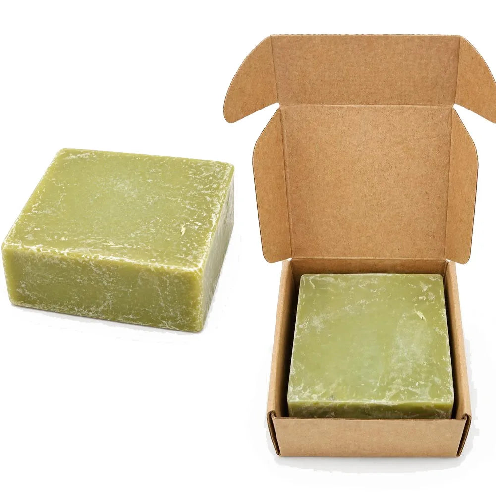 Ancient Soap Natural Skin-Soothing Olive Oil Handmade  - De-tangling Facial Soap Set