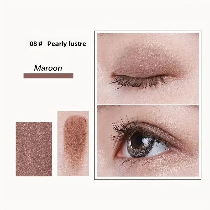 Eyeshadow Palette Professional 12 Colors Natural Shimmer Matte Nudes Cosmetic Eye Makeup Plate for Makeup Artists