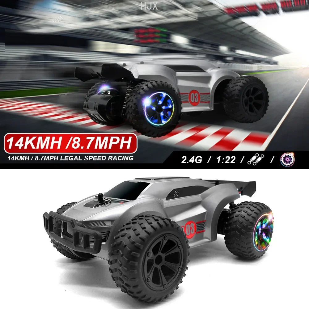 Mini Fast RC Cars Off Road Drift Remote Control Vehicles Toys Trucks Children Electric Toy for Boys Kids 6-12 Years Old Adults