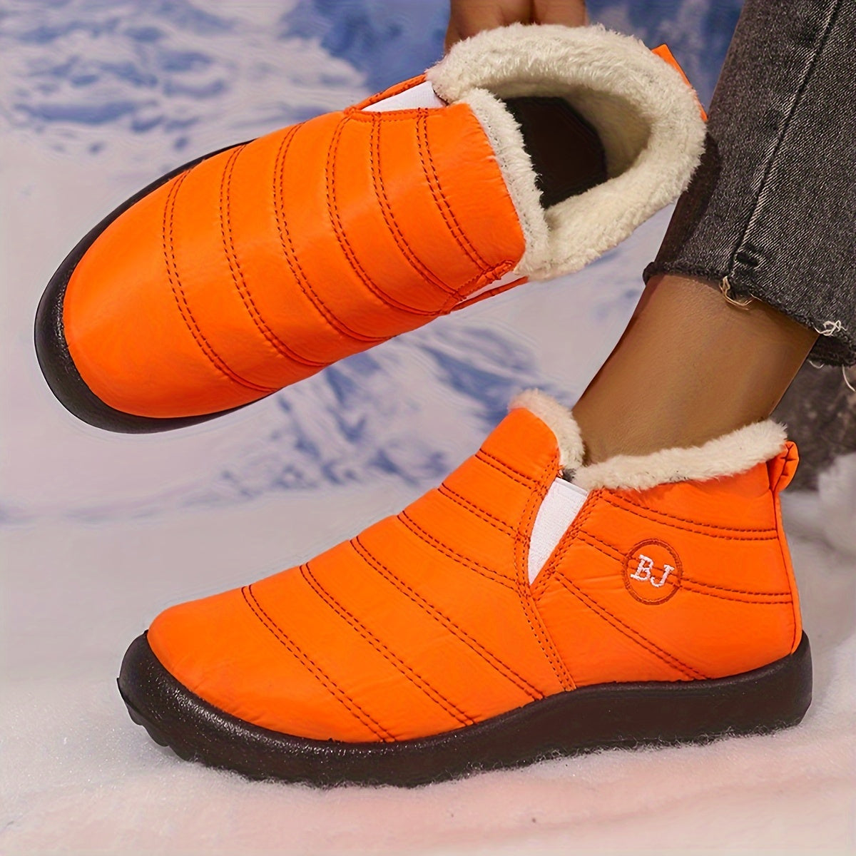 Women Winter Boots Slip On Ankle Female Snow Boots Non Slip High Quality Winter Boot