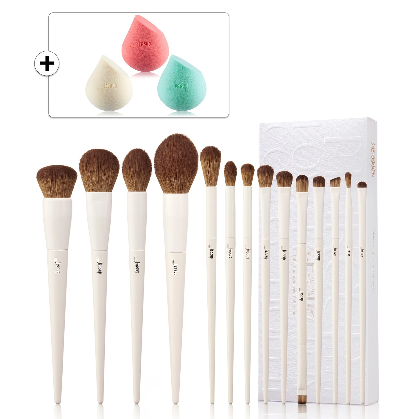 Makeup Brush set Synthetic Foundation Powder Contour Eyeshadow Liner Blending Highlight