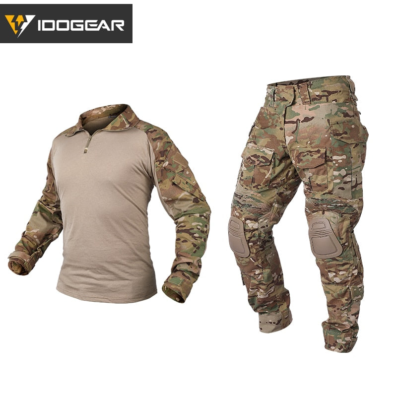 Hunting Clothes camouflage uniform Tactical Combat clothes Airsoft  Paintball Multicam Black Clothing