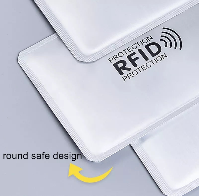 Anti Rfid Wallet Blocking Reader Lock Bank Card Holder Id Bank Card Case Protection Metal Credit NFC Holder Aluminium