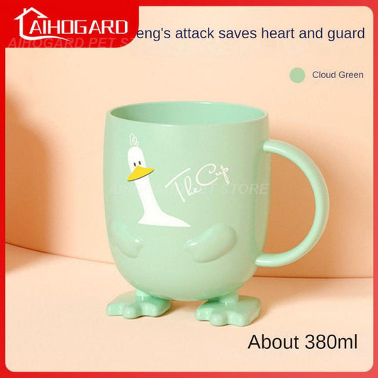 Easy To Clean Childrens Brush Cup Environmental Protection Anti-fall Cartoon Mouthwash Cup