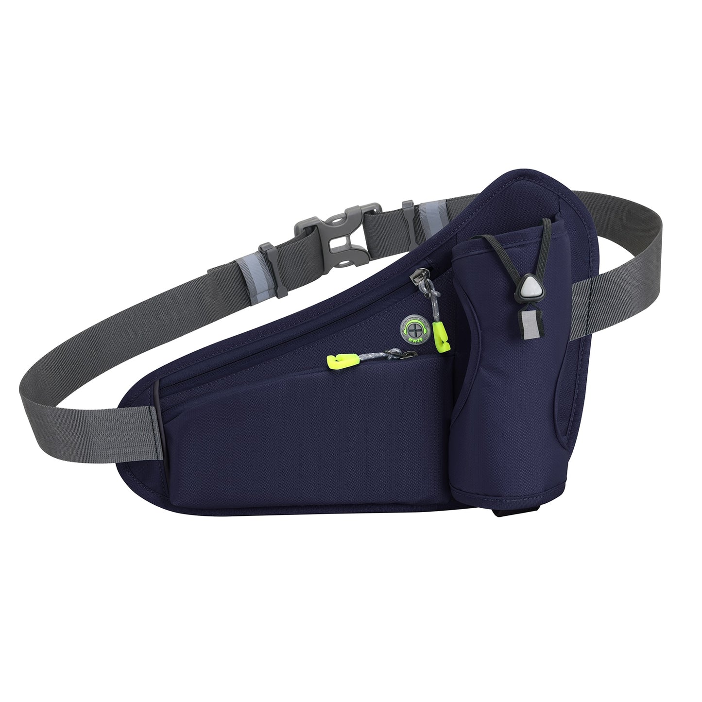 Sports Hydration Belt Bag Running Belt Waist Pack Bum Bag with Water Bottle Holder for Men Women Running Cycling Hiking Walking