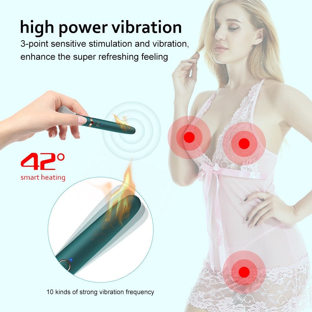 G Spot Vibrator Sex Toys Waterproof  Makeup Brush Vibrator Pen  for women