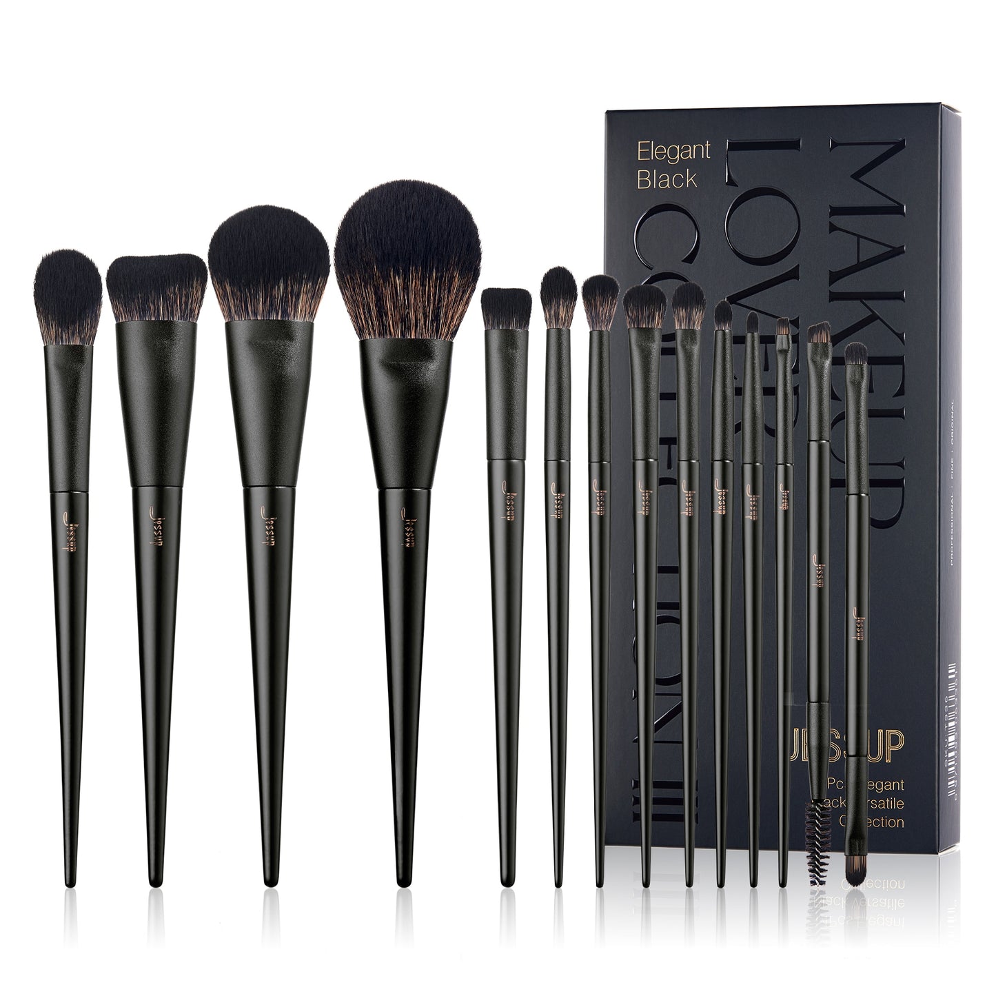 Makeup Brush set Synthetic Foundation Powder Contour Eyeshadow Liner Blending Highlight