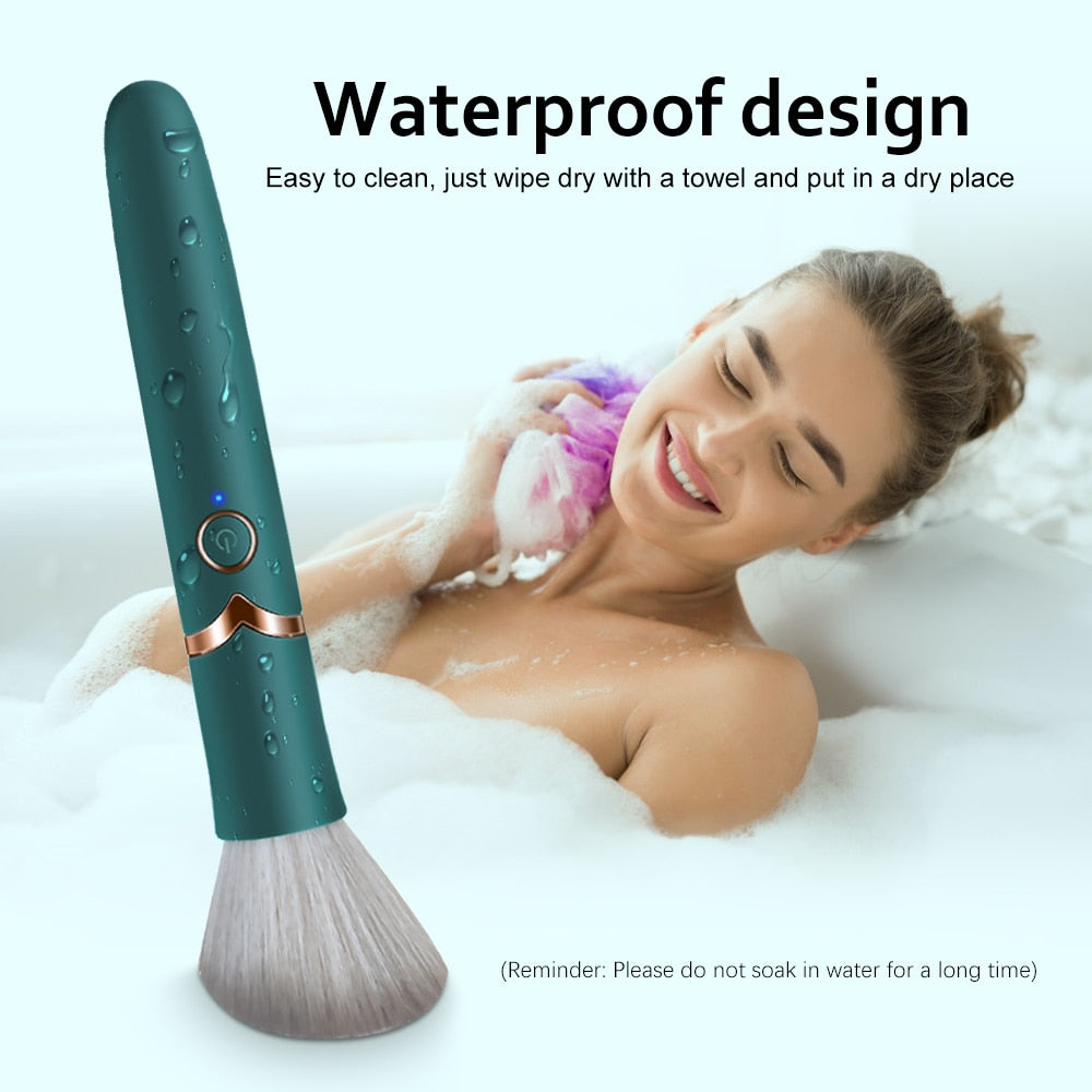 G Spot Vibrator Sex Toys Waterproof  Makeup Brush Vibrator Pen  for women